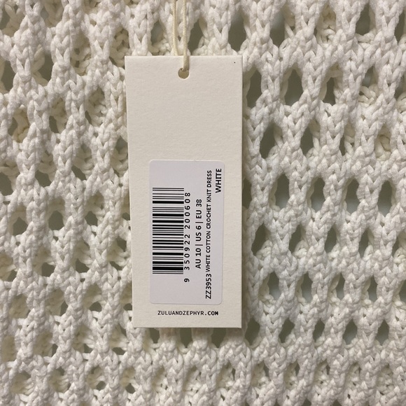 Zulu & Zephyr Dresses Zulu Zephyr Crochet Knit Dress Poshmark